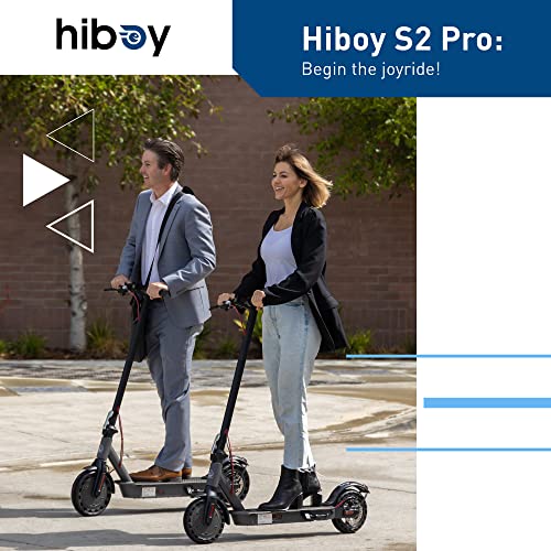Hiboy S2 Pro Electric Scooter, 500W Motor, 10" Solid Tires, 25 Miles Range