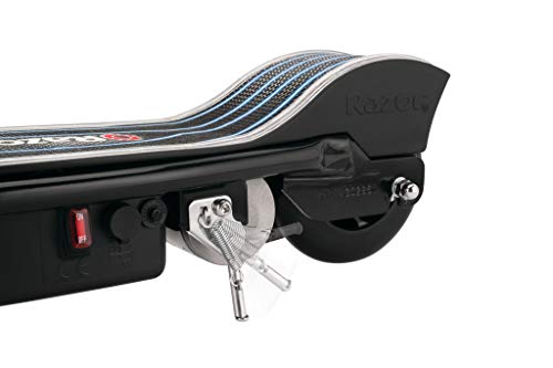 Razor E100 Glow Electric Scooter for Kids Age 8+, LED Light-Up Deck