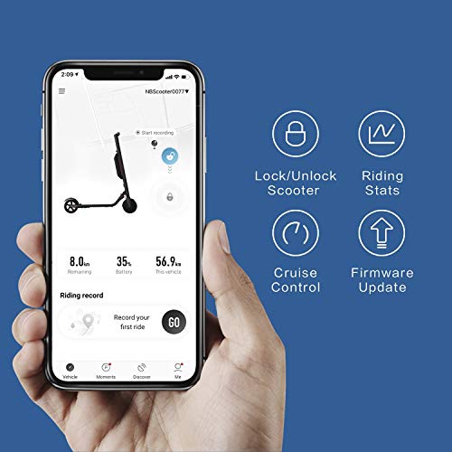 Segway Ninebot ES4 Electric Kick Scooter- 800W Motor, 28 Miles Range & 19MPH