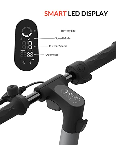 5TH WHEEL M1 Electric Scooter - 13.7 Miles Range & 15.5 MPH, 500W Peak Motor