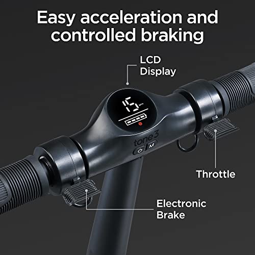 Schwinn Tone 3 Mens and Womens Electric Scooter, Fits Youth/Adult Riders Ages 13+