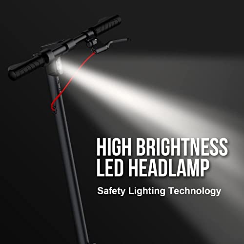 Electric Scooter 450W Powerful Motor,19mph Speed and 8.5” Honeycomb Solid Tires