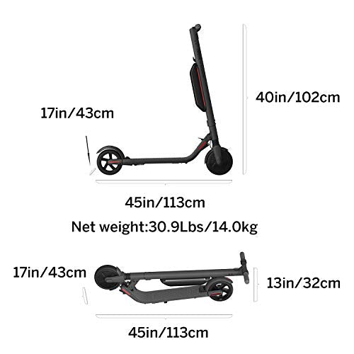Segway Ninebot ES4 Electric Kick Scooter- 800W Motor, 28 Miles Range & 19MPH