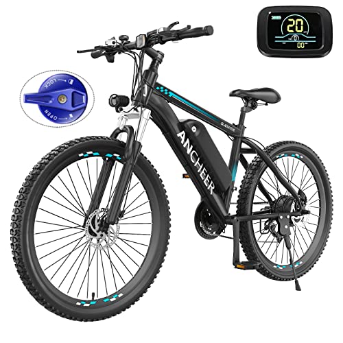 ANCHEER 500W Electric Bike 26'' Gladiator Electric Mountain Bike