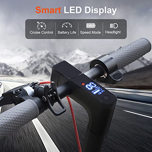 VOLPAM SP06 Electric Scooter, 8.5" Solid Tires, 19 Mph Top Speed, Up to 19 Miles Long-Range