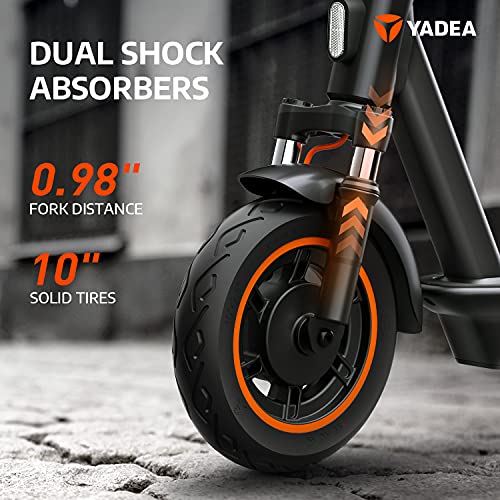 YADEA Electric Scooter Adults KS5 Pro, Max Speeds 21.8 MPH, 37.2 Miles Long Range