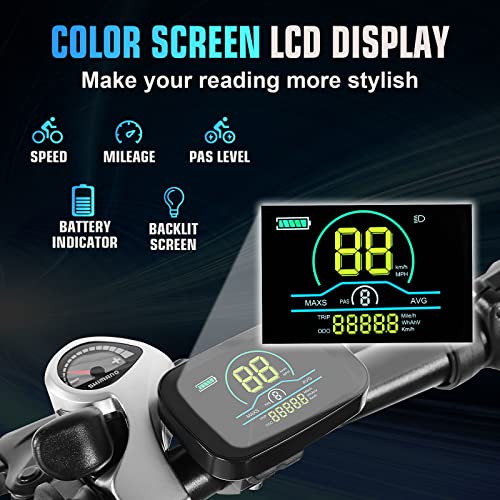 ANCHEER 500W Electric Bike 27.5'' Adults Electric Commuter Bike/Electric Mountain Bike