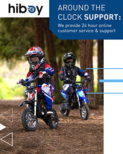 Hiboy DK1 36V Electric Dirt Bike,300W Electric Motorcycle - Up to 15.5MPH & 13.7 Miles Long-Range