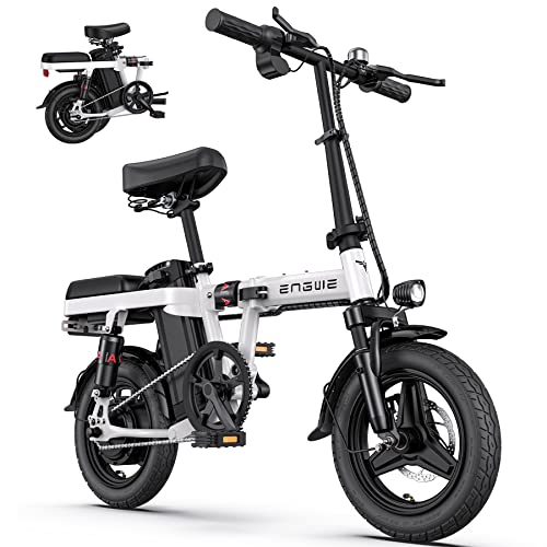 ENGWE Electric Bike for Adults Teens, 14" Fat Tire City Commuter Ebike