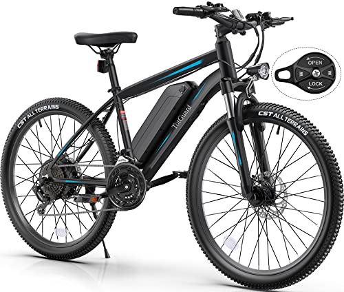 TotGuard Electric Bike, 27.5" Electric Bike for Adults 500W Ebike 21.6MPH Adult Electric Bicycles Electric Mountain Bike