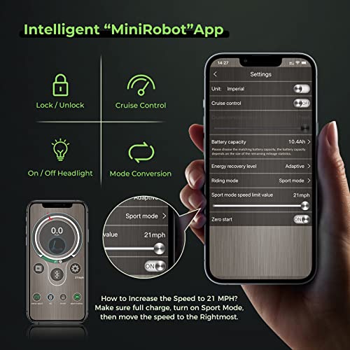 isinwheel S9 Max Electric Scooter 22 Miles Long Range and 21 MPH