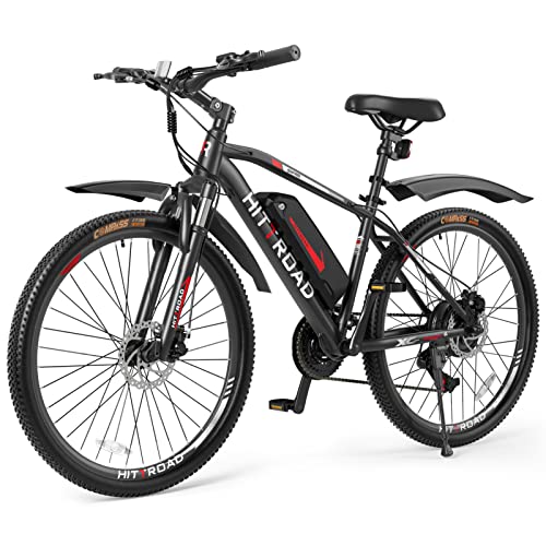 HITTROAD Electric Bike, 350W Bafang Motor 10.4AH, 3 Hours Fast Charge with Removable Battery