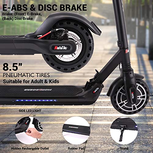 Hurtle Folding Electric Scooter - 300W Brushless Motor Foldable Commuter Scooter