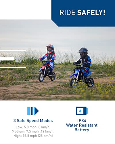 Hiboy DK1 36V Electric Dirt Bike,300W Electric Motorcycle - Up to 15.5MPH & 13.7 Miles Long-Range