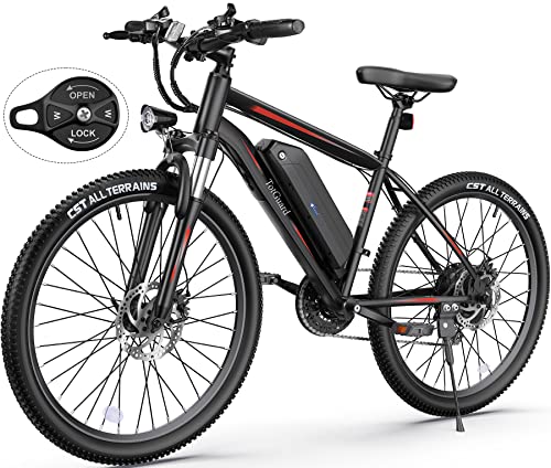 Wooken Electric Bike, Bike for Adults 27.5'' E-Bikes with 500W Motor