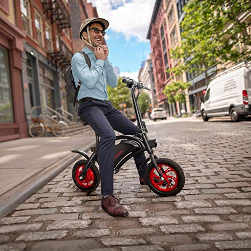 Jetson Bolt Adult Folding Electric Ride-On, Foot Pegs, Easy-Folding
