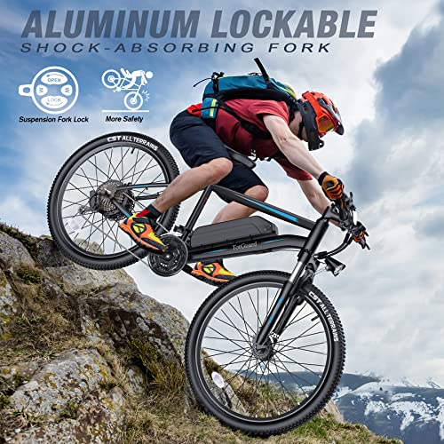 TotGuard Electric Bike for Adults, 26" Ebike 350W Bicycles, 19.8MPH Electric Mountain Bike
